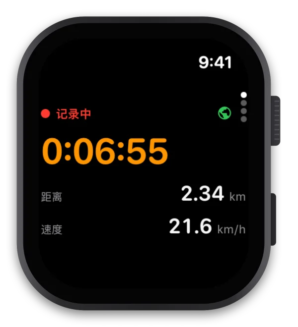 手表：记录中